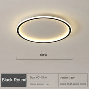 AuroraGlobe LED Ceiling Lamp – Elegant Scandinavian Round Design for Contemporary and Functional Lighting