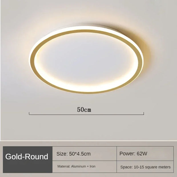 AuroraGlobe LED Ceiling Lamp – Elegant Scandinavian Round Design for Contemporary and Functional Lighting
