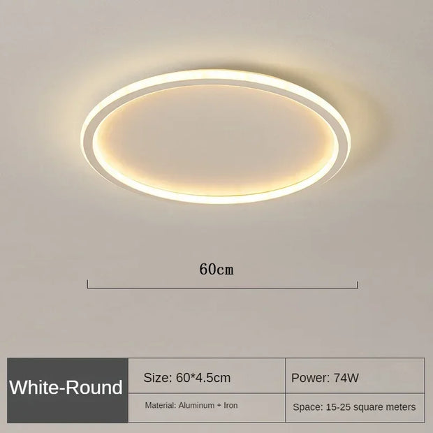 AuroraGlobe LED Ceiling Lamp – Elegant Scandinavian Round Design for Contemporary and Functional Lighting
