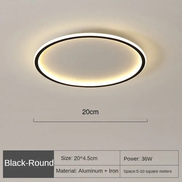 AuroraGlobe LED Ceiling Lamp – Elegant Scandinavian Round Design for Contemporary and Functional Lighting