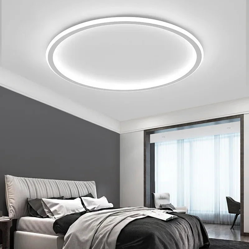 LED Taklampa AuroraGlobe – Elegant Rund Skandinavisk Design för Modernt och Funktionellt Belysning