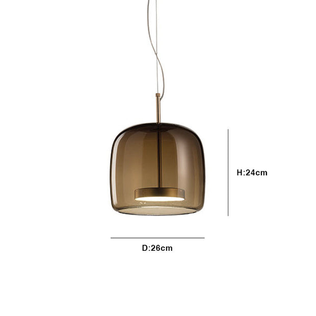 Elevate your space with the Hotel glass pendant lamp – A touch of timeless elegance for refined interiors