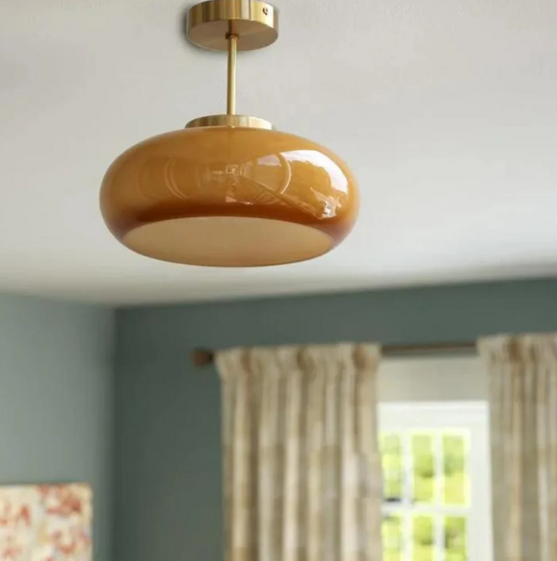 L'Éclat de Mémoire – Suspension Lumineuse Vintage pour une Ambiance Élégante et Intemporelle