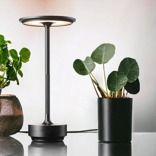 Trådlös Ambient Lampa StellarGlo – Chic Miljövänlig Belysning med USB-Uppladdningskapacitet