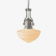 Lavagna Schoolhouse Pendant Light - Chic Modern Glass and Metal Design for a Timeless Style