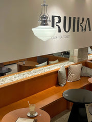 Lavagna Schoolhouse Pendant Light - Chic Modern Glass and Metal Design for a Timeless Style