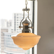 Lavagna Schoolhouse Pendant Light - Chic Modern Glass and Metal Design for a Timeless Style