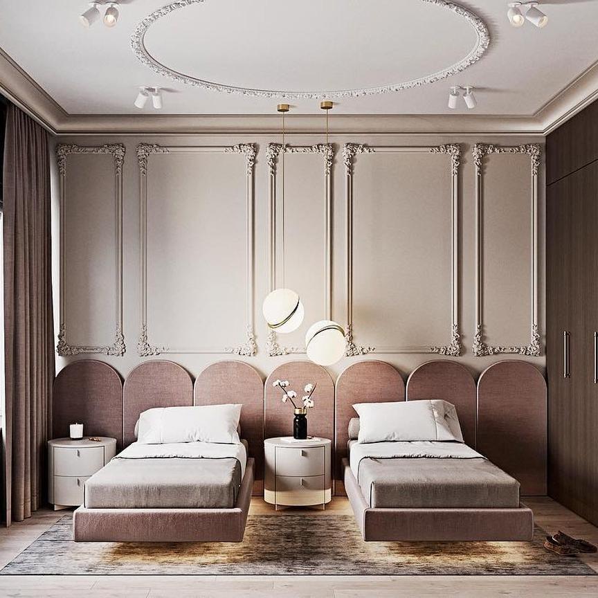 Lustre LED i form av en månskära – Samtida chic i akryl och mässingsfinish