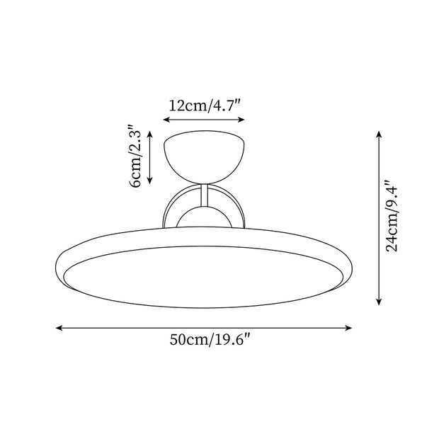 Letizia LED Ceiling Light – Elegant Modern Design for a Cozy Atmosphere