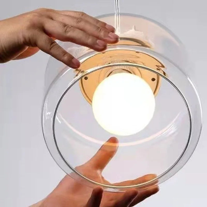 Suspension lumineuse en pendule inspirée des oiseaux – Une belle fusion de la nature et de l'art moderne
