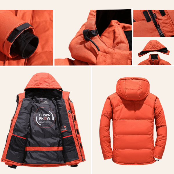 Waterproof Winter Coat with Thermal Insulation – Arctic Jacket for Cold Conditions
