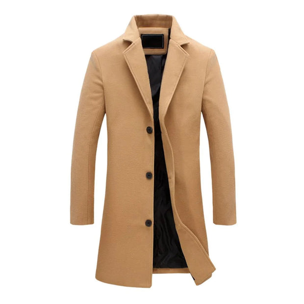 Manteau d'Hiver pour Homme Élégant et Chaud - Veste Hiver Confortable en Tissus Résistants, Taille S à XXL