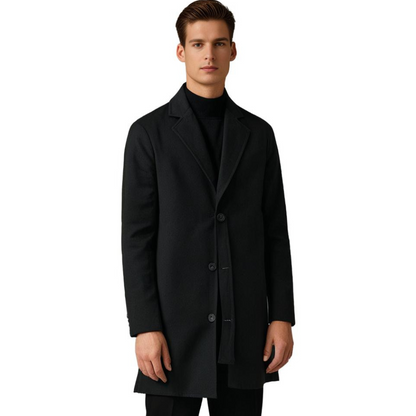 Manteau d'Hiver pour Homme Élégant et Chaud - Veste Hiver Confortable en Tissus Résistants, Taille S à XXL