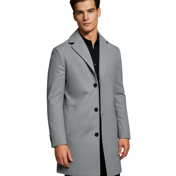 Manteau d'Hiver pour Homme Élégant et Chaud - Veste Hiver Confortable en Tissus Résistants, Taille S à XXL