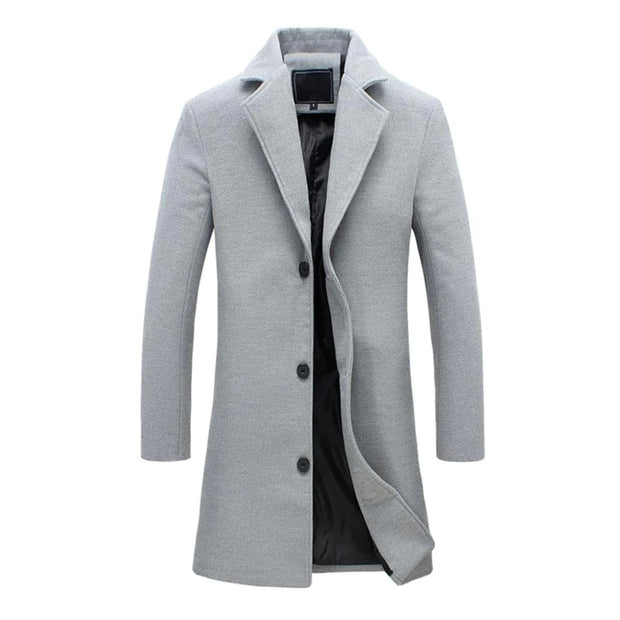 Manteau d'Hiver pour Homme Élégant et Chaud - Veste Hiver Confortable en Tissus Résistants, Taille S à XXL