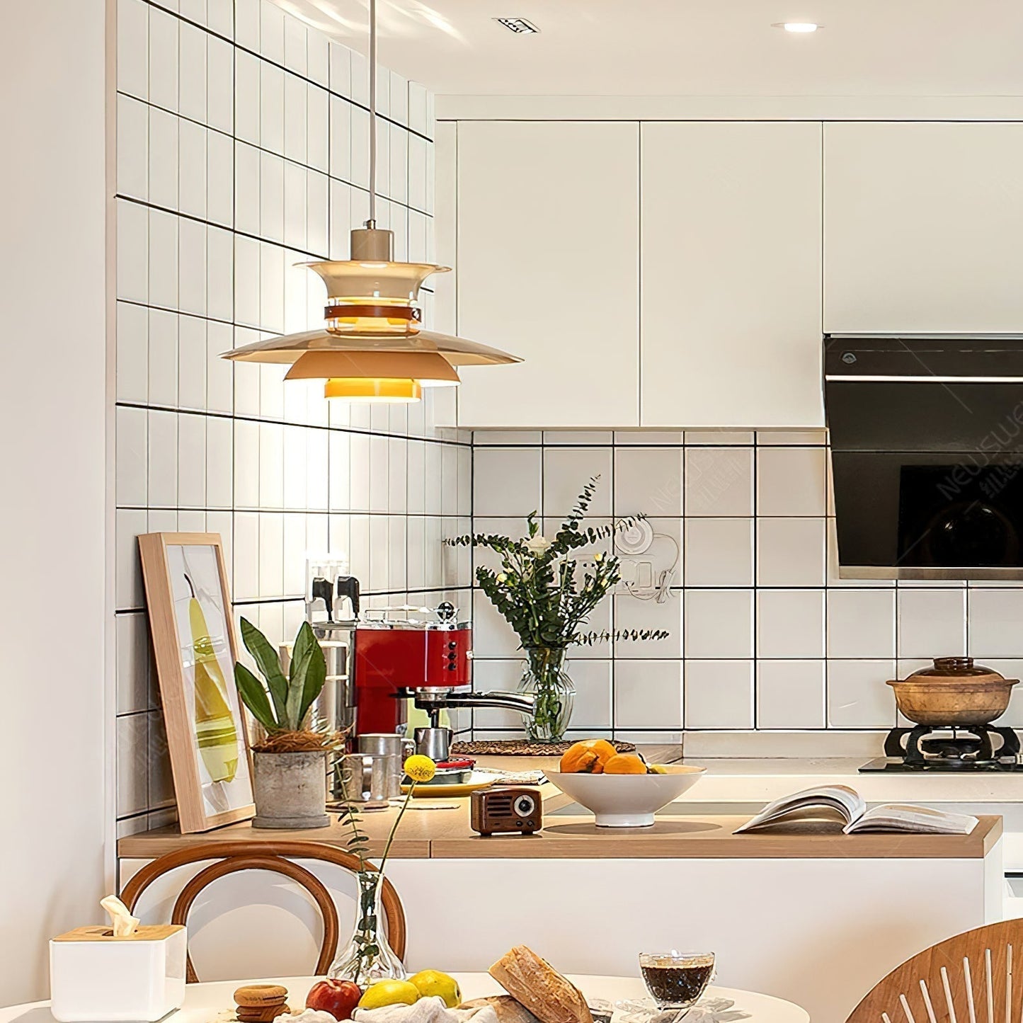 Suspension LED Mercero Élégante – Une Touche d'Élégance Fabriquée en Matériaux de Qualité Supérieure