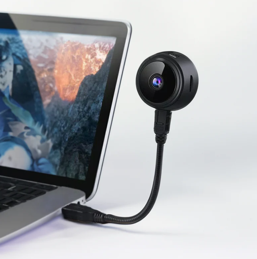 Compact wireless indoor surveillance camera – Your ultimate mini WiFi security solution