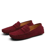 Men's Genuine Leather Moccasins – Elegance and Comfort, Flexible Sole, Sizes EU 38 to 47