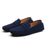 Men's Genuine Leather Moccasins – Elegance and Comfort, Flexible Sole, Sizes EU 38 to 47