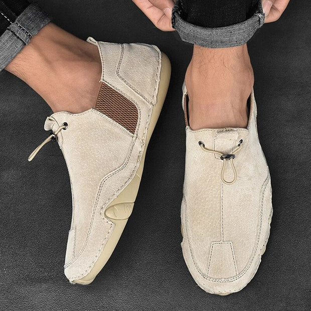 Men's Genuine Leather Moccasins – Elegance and Comfort for Everyday, Available in Multiple Sizes and Colors