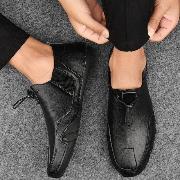 Men's Genuine Leather Moccasins – Elegance and Comfort for Everyday, Available in Multiple Sizes and Colors