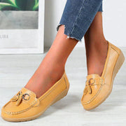 Comfortable Orthopedic Moccasins for Women – Black Moccasin, Ergonomic and Breathable Design for Optimal Support