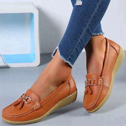 Comfortable Orthopedic Moccasins for Women – Black Moccasin, Ergonomic and Breathable Design for Optimal Support