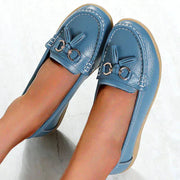 Comfortable Orthopedic Moccasins for Women – Black Moccasin, Ergonomic and Breathable Design for Optimal Support