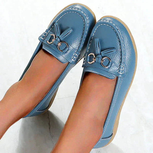 Comfortable Orthopedic Moccasins for Women – Black Moccasin, Ergonomic and Breathable Design for Optimal Support