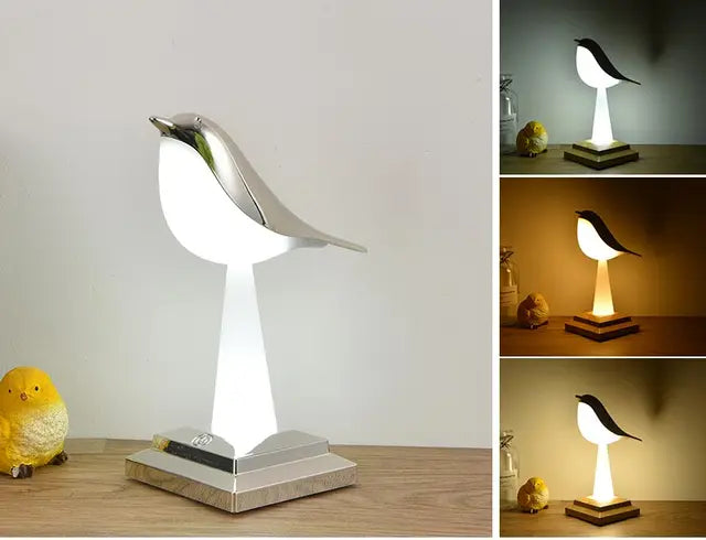 Lampe de Table MissBird V2 Ekster – Un Design Éblouissant, Inspiré de la Nature avec des Oiseaux Élégants
