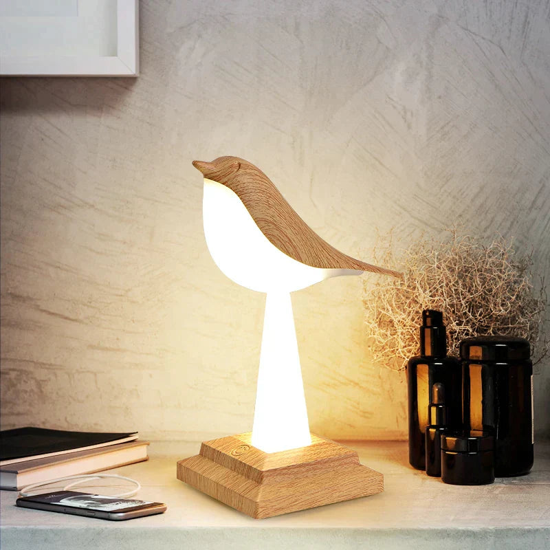 Lampe de Table MissBird V2 Ekster – Un Design Éblouissant, Inspiré de la Nature avec des Oiseaux Élégants