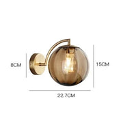 Elegant Glass Wall Sconce – Embrace Modern Elegance with a Soft Ambient Light