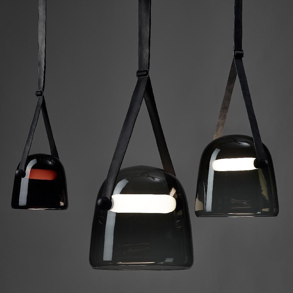 Suspension Élégante Minimaliste Mona – Métal et Verre Design LED Chic