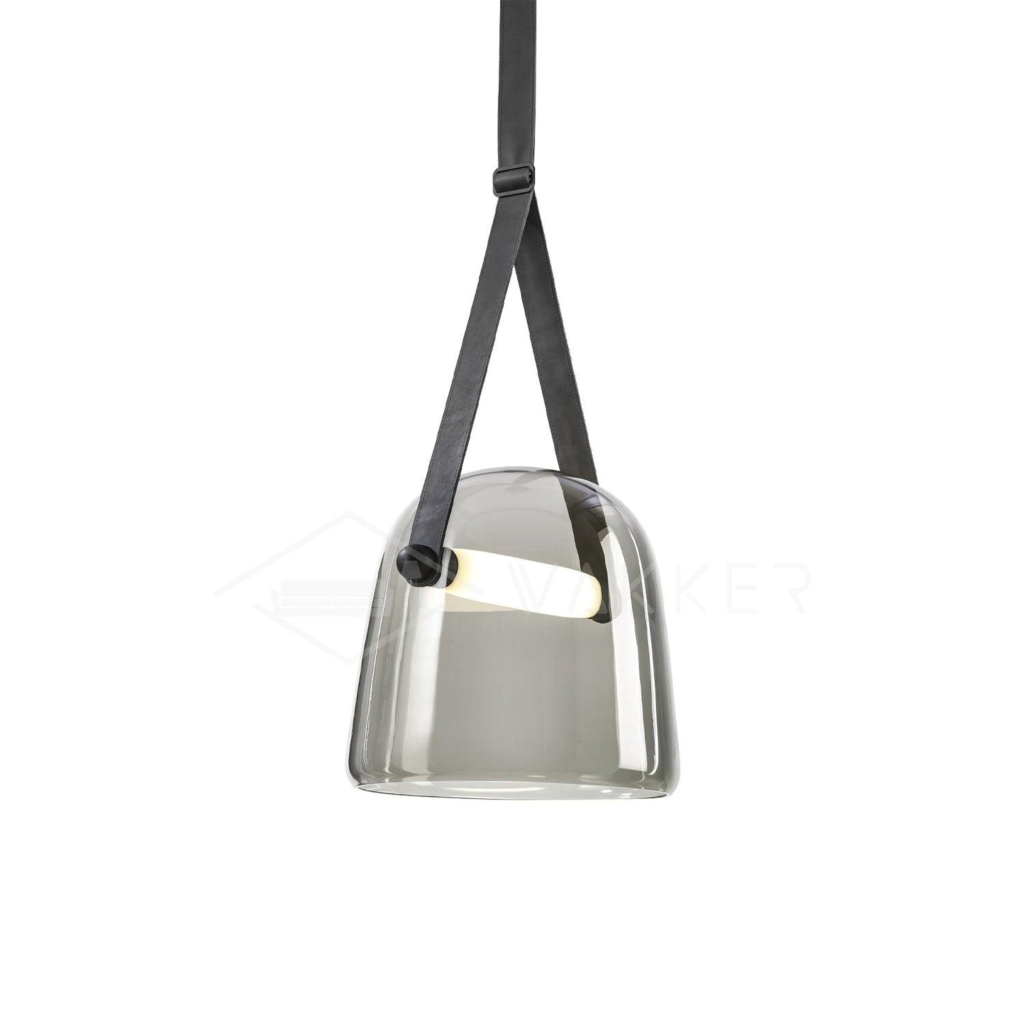 Suspension Élégante Minimaliste Mona – Métal et Verre Design LED Chic