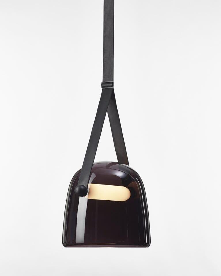 Suspension Élégante Minimaliste Mona – Métal et Verre Design LED Chic