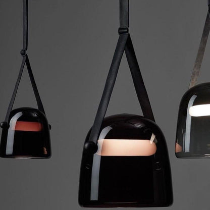 Suspension Élégante Minimaliste Mona – Métal et Verre Design LED Chic