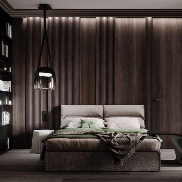 Suspension Élégante Minimaliste Mona – Métal et Verre Design LED Chic