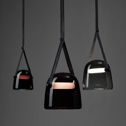 Suspension Élégante Minimaliste Mona – Métal et Verre Design LED Chic