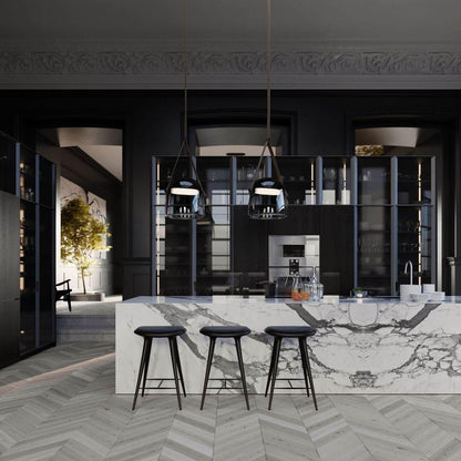 Suspension Élégante Minimaliste Mona – Métal et Verre Design LED Chic