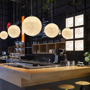 Enchanting Moon LED Pendant Lights – Elegant and Soothing Design Perfect for Creating an Ambiance