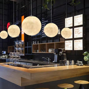 Enchanting Moon LED Pendant Lights – Elegant and Soothing Design Perfect for Creating an Ambiance