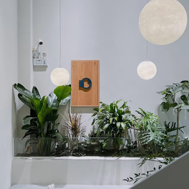 Enchanting Moon LED Pendant Lights – Elegant and Soothing Design Perfect for Creating an Ambiance