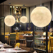 Enchanting Moon LED Pendant Lights – Elegant and Soothing Design Perfect for Creating an Ambiance