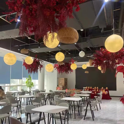 Luminaires Pendentifs LED Lune Envoûtants – Design Élégant et Apaisant Parfait pour Créer une Ambiance