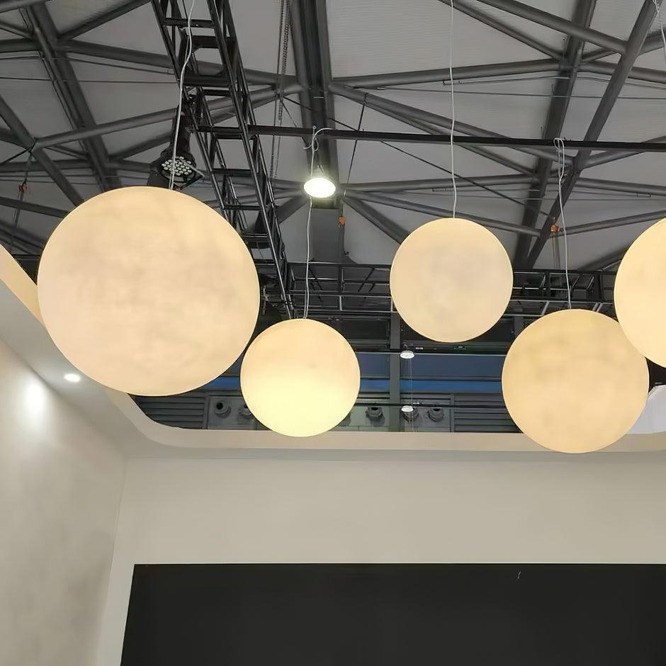 Luminaires Pendentifs LED Lune Envoûtants – Design Élégant et Apaisant Parfait pour Créer une Ambiance