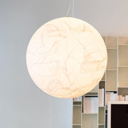 Mondseide Silk Suspension – Exquisite LED Lighting with Natural Silk and Elegant Metal Design