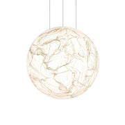 Mondseide Silk Suspension – Exquisite LED Lighting with Natural Silk and Elegant Metal Design
