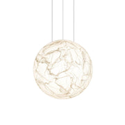 Mondseide Silk Suspension – Exquisite LED Lighting with Natural Silk and Elegant Metal Design