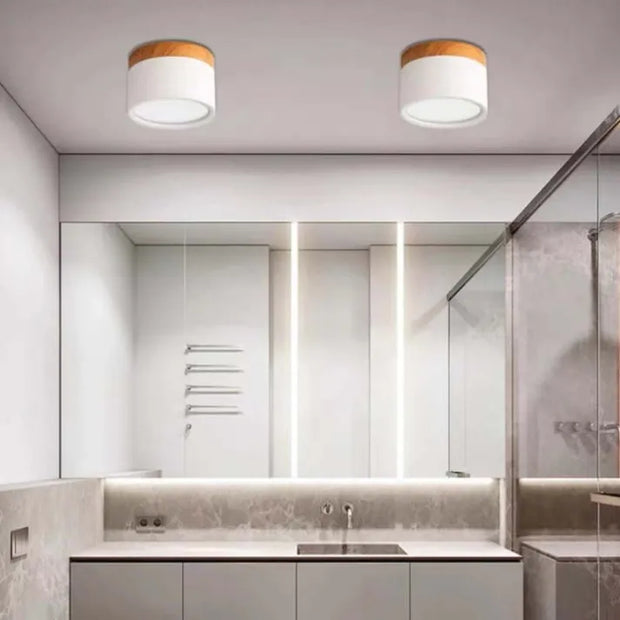 Elegant Nordic cylindrical LED ceiling light – Chic and energy-saving solution for your hallway