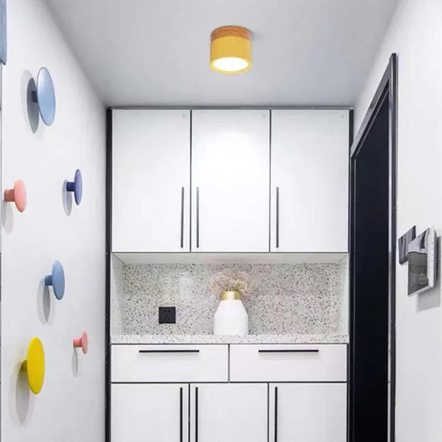 Elegant Nordic cylindrical LED ceiling light – Chic and energy-saving solution for your hallway